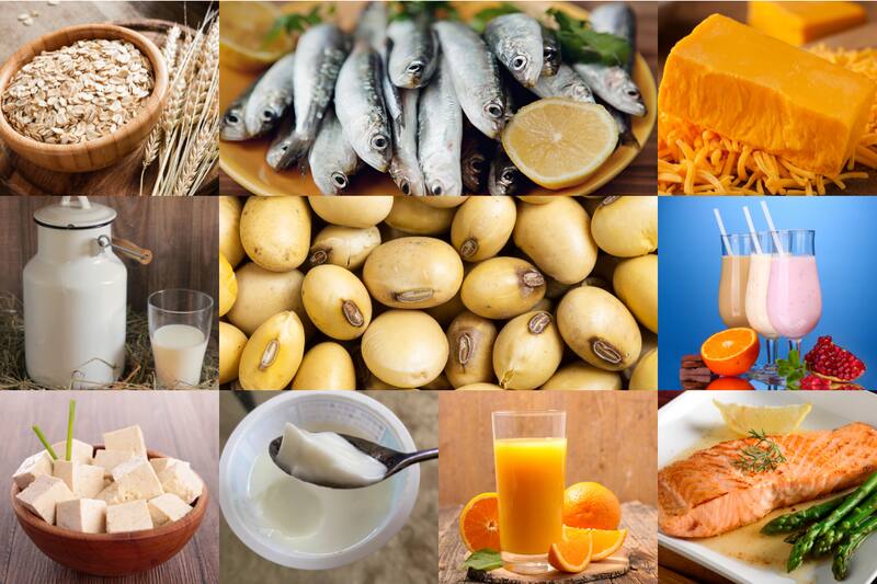 Descubre cuáles son los que tienen más calcio.