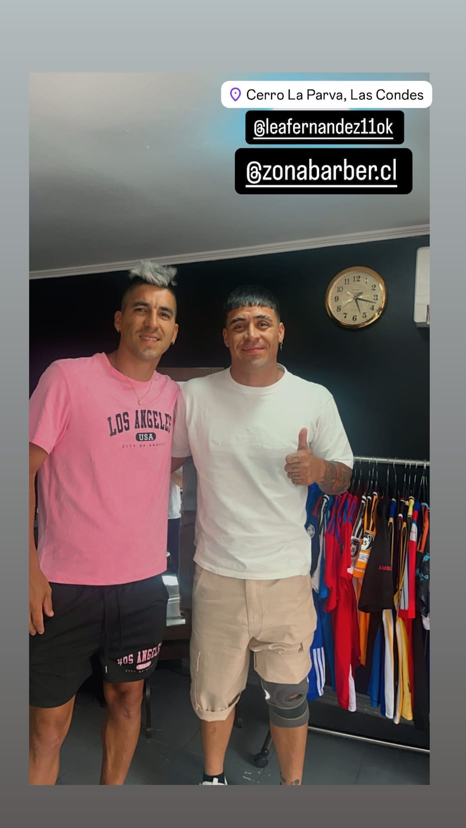 Brian Fernández y Leandro Fernández.