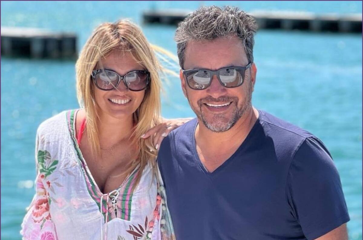"En 10 años más la repetimos": Ana Sol Romero y Douglas recrearon antigua fotografía familiar con sus hijas en Punta Cana
