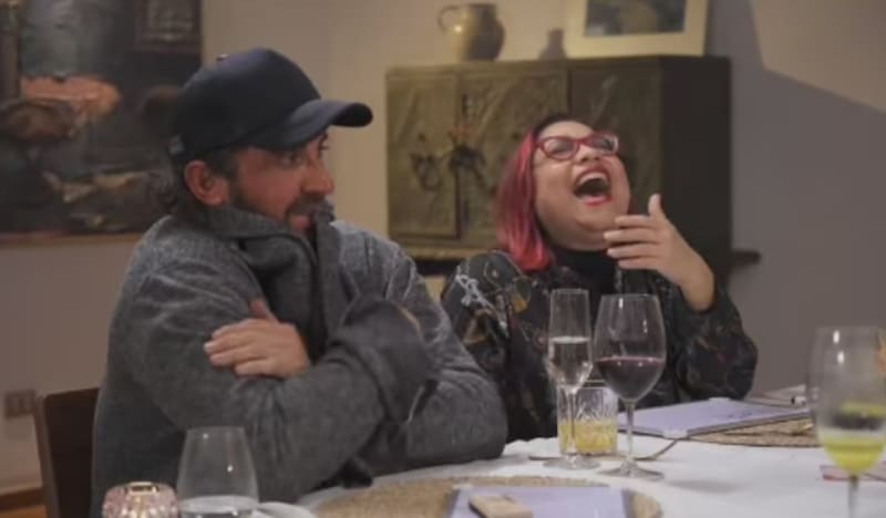 Arturo Longton y Ale Valle en "La Divina Comida" / Créditos: Reproducción