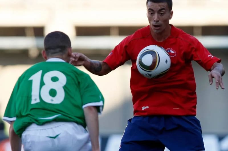 En la Selección Chilena.