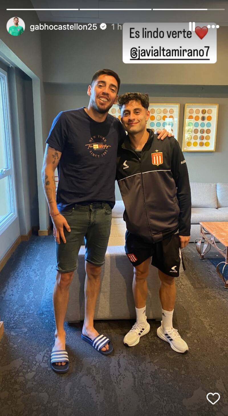 Gabriel Castellón visitó a Javier Altamirano.