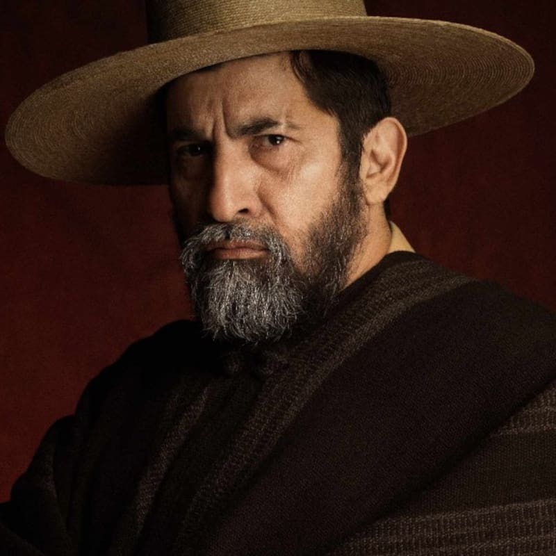 Roberto Farías es Buenaventura Moreno en el remake de El Señor de la Querencia. Créditos: Mega