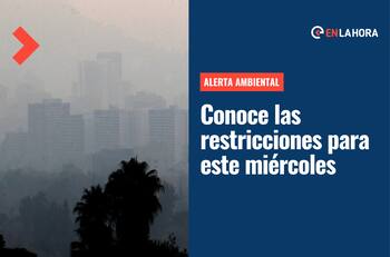 Alerta Ambiental en la Región Metropolitana: ¿Cuáles son las restricciones para este miércoles 8 de junio?