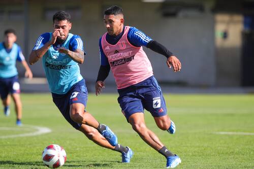 Entrenamiento de la U en pretemporada.