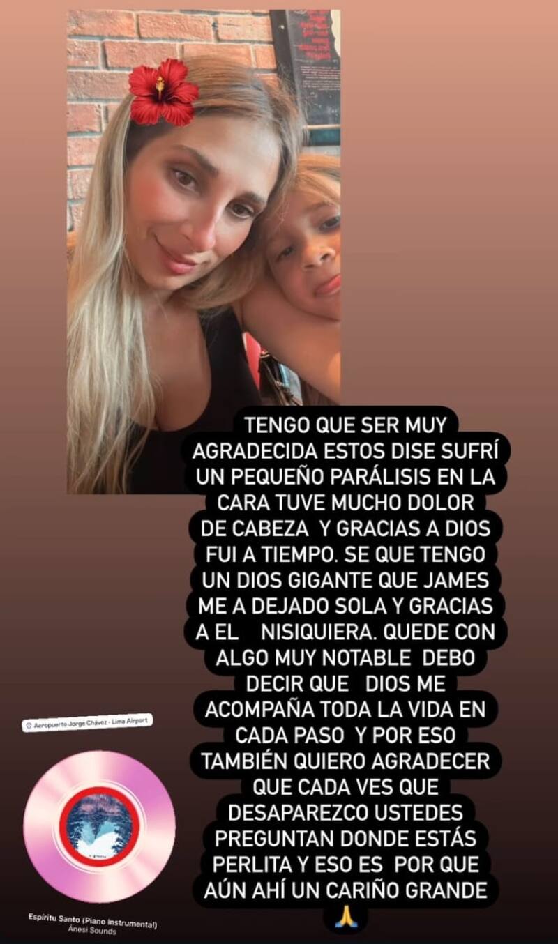 La gitana pasó por un delicado momento de salud. Créditos: Instagram