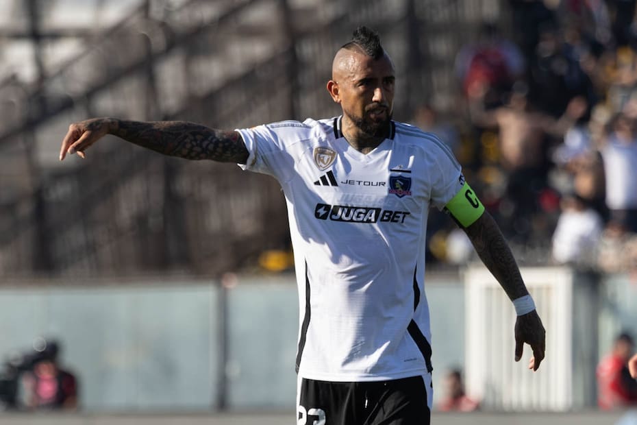 Arturo Vidal en Colo Colo. Foto: Felipe Escobedo.