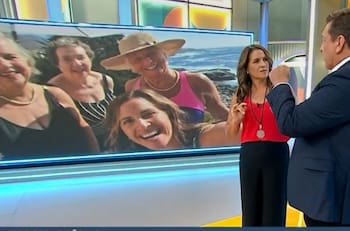 "No se vaya a enojar porque no le gusta esto": Monserrat Álvarez mostró tierna foto de sus vacaciones familiares con su madre y sus tías