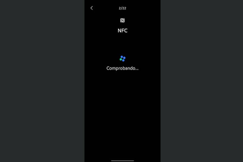 Así se verá el diagnóstico una vez esté aplicándose.