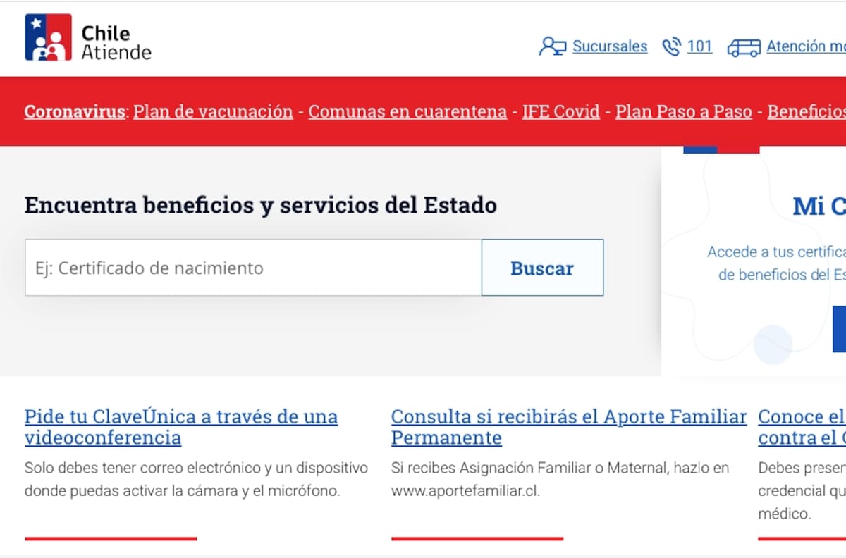 Red de Protección Social: revisa si tienes bonos o subsidios en ChileAtiende