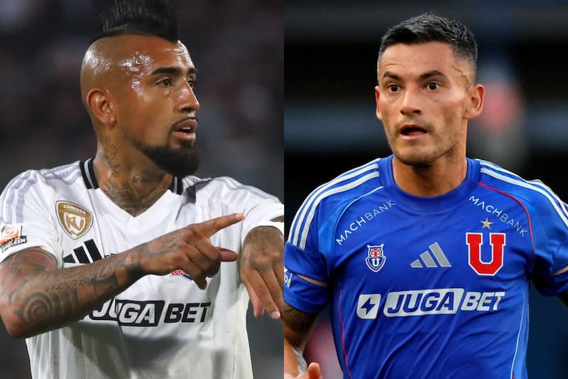 Los símbolos de Colo Colo y la U.