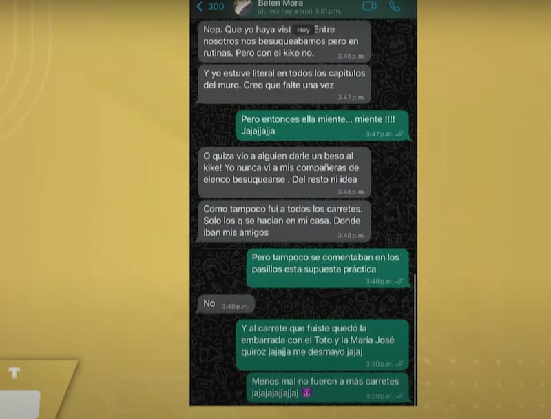 Belén Mora se refirió a la polémica de Kike Morandé tras los dichos de Cony Capelli.