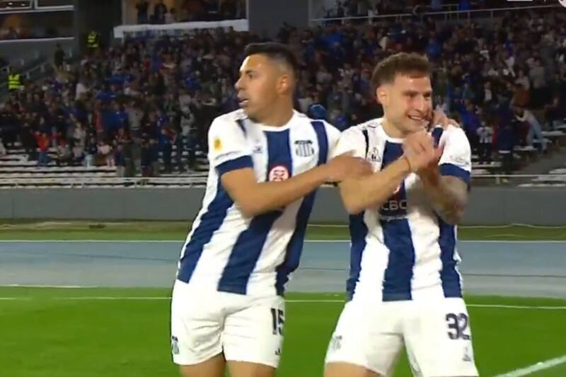 vive un estado de gracia en el fútbol argentino y hoy marcó un golazo por Talleres.