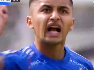 “Conche…”: el desahogo de Nicolás Guerra con un hincha tras marcarle a Colo Colo en la Supercopa