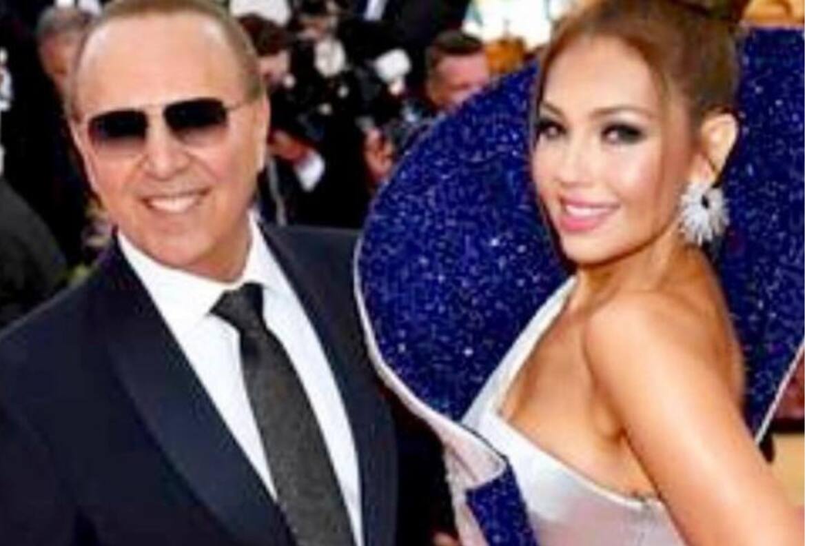 Vestida de princesa, Thalia festeja los 73 años de Tommy Mottola
