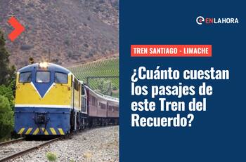 Tren del Recuerdo Santiago - Limache: ¿Cuánto cuestan los pasajes y dónde comprarlos?