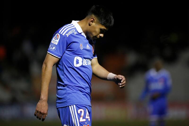Darío Osorio, jugador de Universidad de Chile. Foto: Agencia Aton.