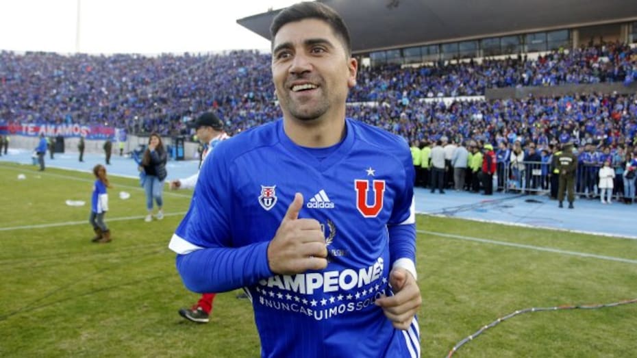 El volante se coronó campeón con los azules en 2017.