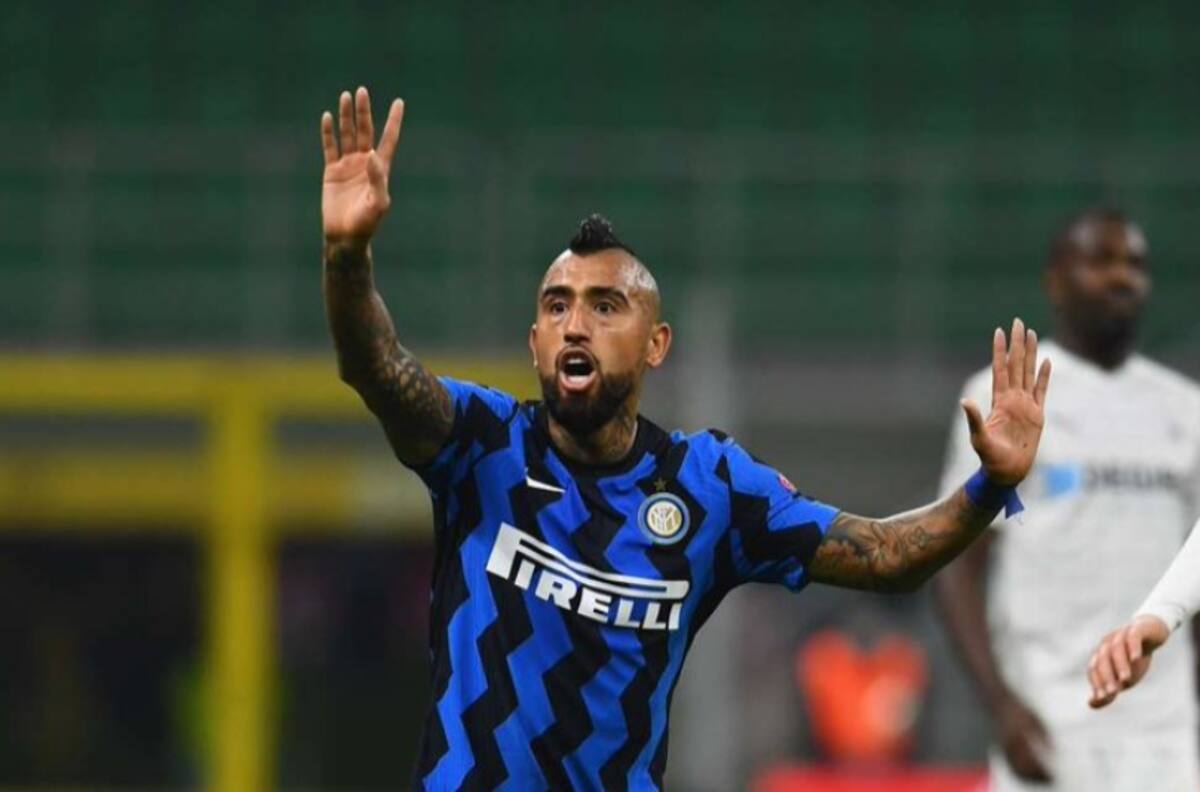 Medio en España le dio en el piso a Arturo Vidal tras el empate del Inter en Champions
