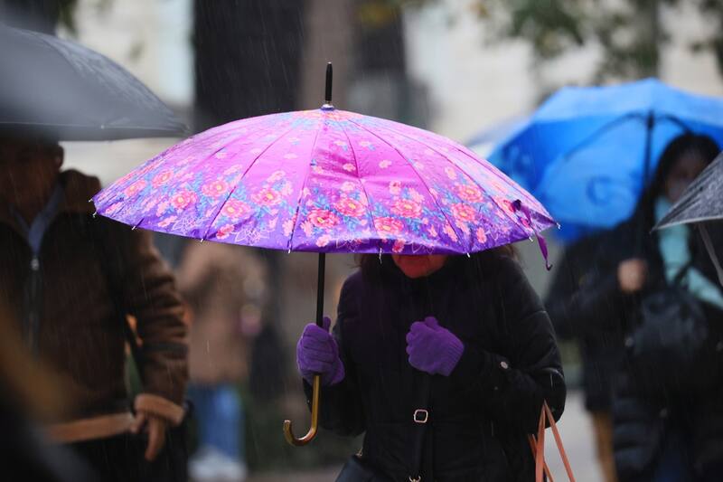 Las precipitaciones serán de menor intensidad.