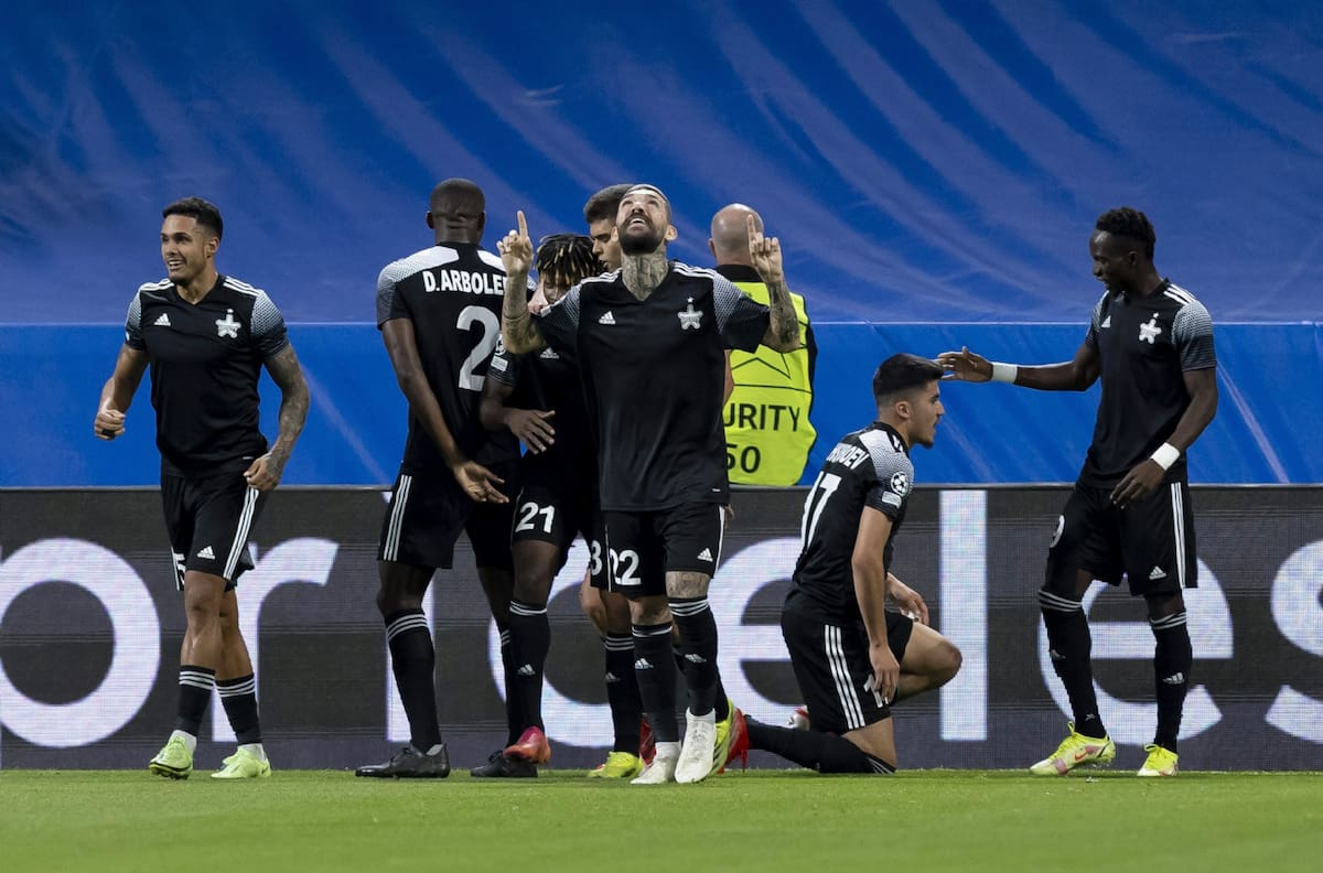 Sheriff Tiraspol derrotó a Real Madrid en el Bernabéu y dio la gran sorpresa de la Champions League