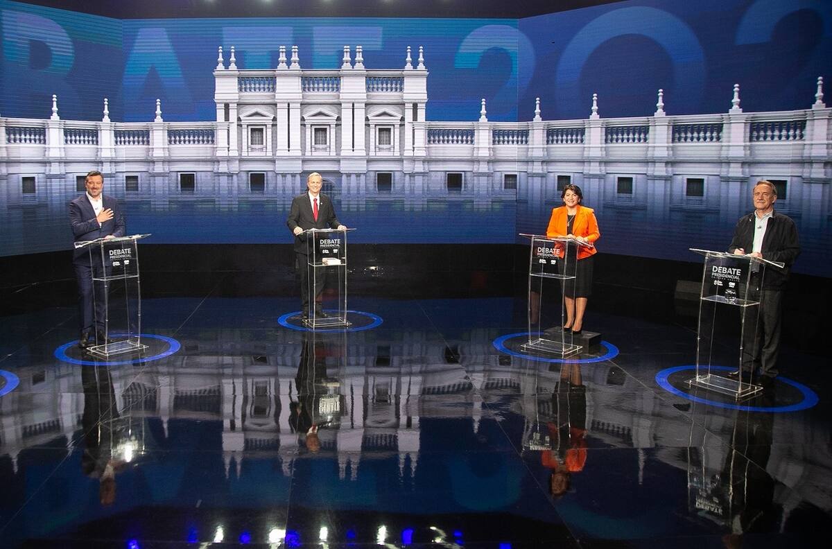 Así se vivió el debate presidencial de los candidatos que aspiran a llegar a La Moneda