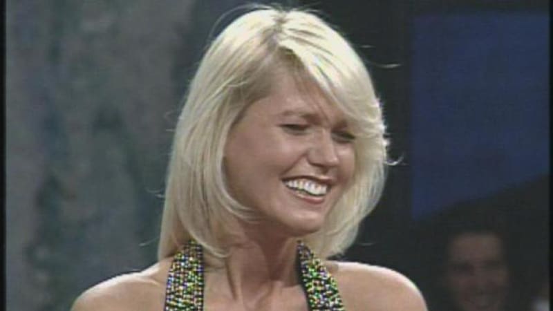 Xuxa en su recordado ataque de risa en "Viva el Lunes"