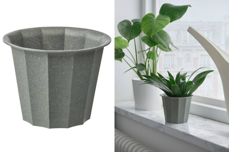 Macetero versátil para cualquier tipo de planta.