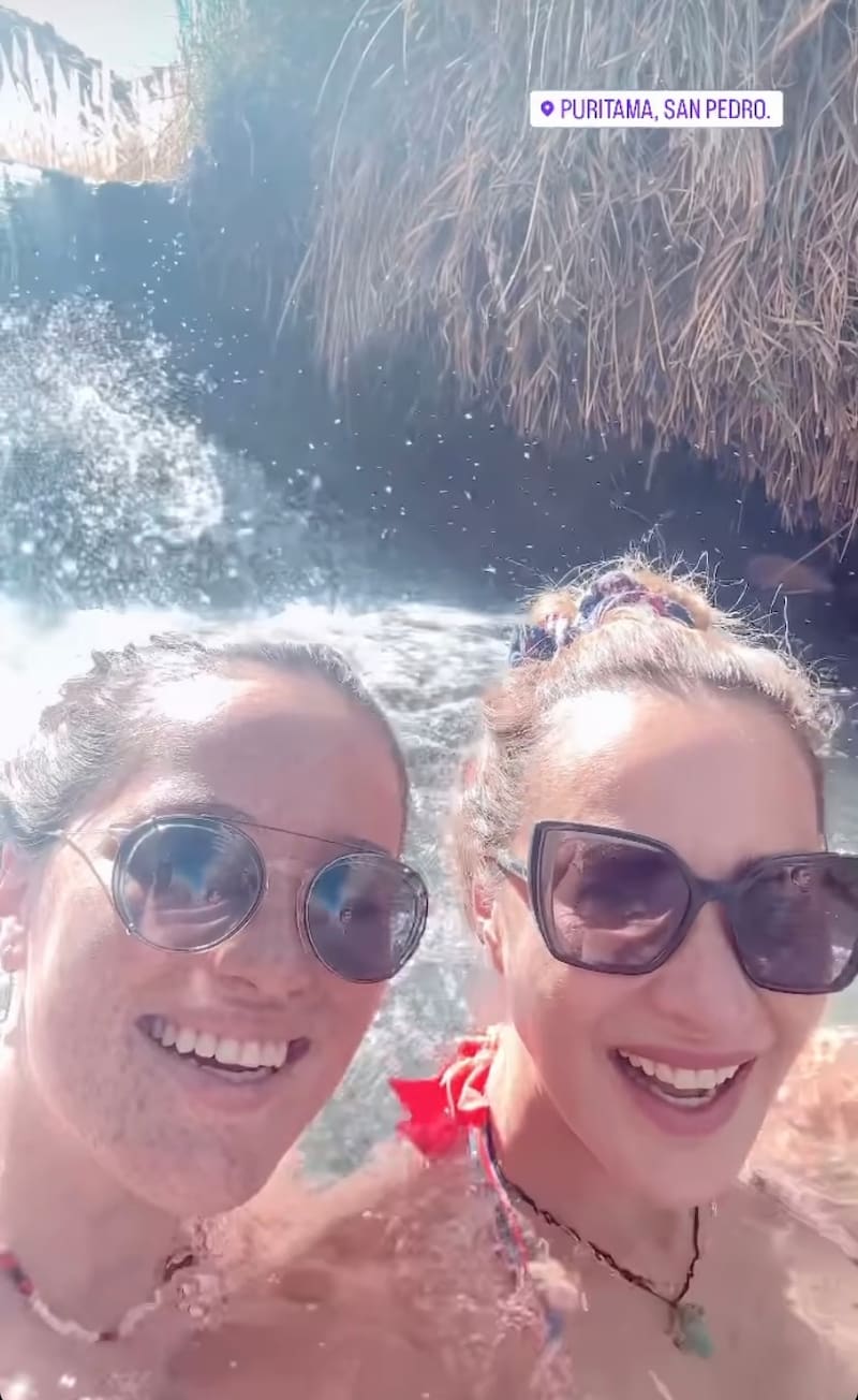 Angélica Castro y Laura de la Fuente