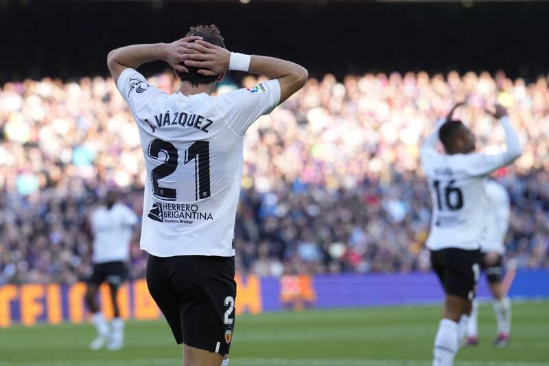Valencia vive una temporada para el olvido en La Liga.