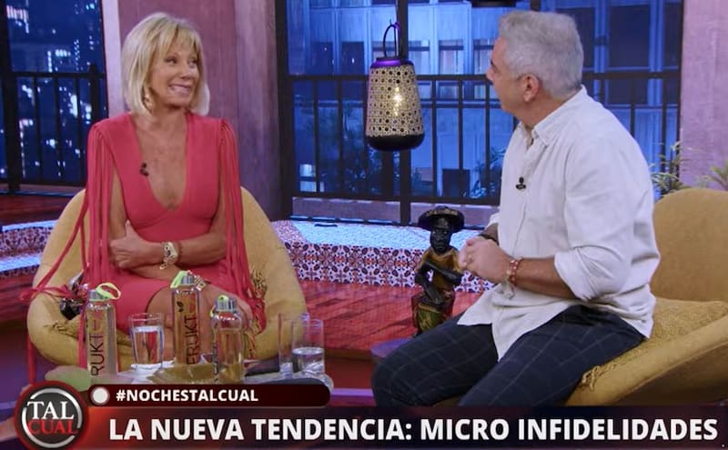 La comunicadora desclasificó romance oculto. Créditos: Pantallazo TV+