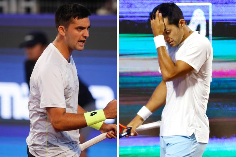 le arrebató el tercer lugar de Chile a Cristian Garin. Fotos: Agencia Aton.