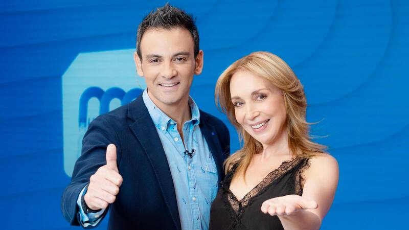 Gonzalo Ramírez y Karen Doggenweiler en "Mucho Gusto" / Créditos: Mega