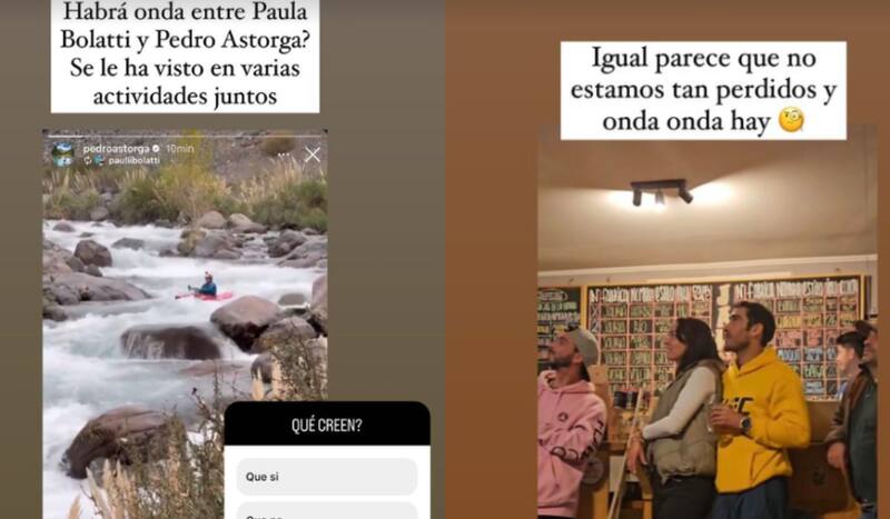 Pedro Astorga y Paula Bolatti juntos.