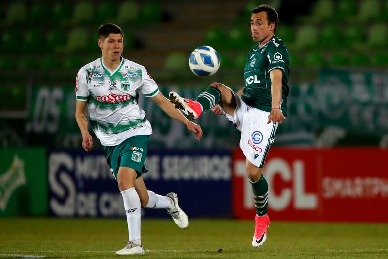 Pablo Corral en su paso por Santiago Wanderers. Foto: Photosport.