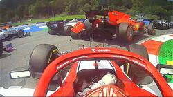 ¿Qué pasa Ferrari?: Leclerc y Vettel abandonaron en la primera vuelta