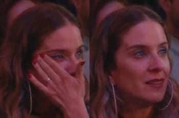 Pedían Gaviota de Platino: La emoción de Alison Mandel ante el inmenso cariño recibido por Pedro Ruminot en Viña 2025