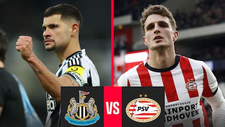 MARCADOR FINAL | Newcastle United 3 - PSV 0 por Champions League 2025-2026