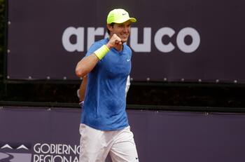 Nicolás Jarry logró heroica victoria en su debut en Challenger de Luedenscheid