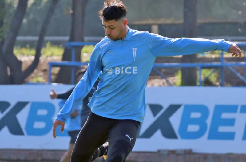 anotó en el amistoso de la UC ante Calera. Foto: Comunicaciones Cruzados.