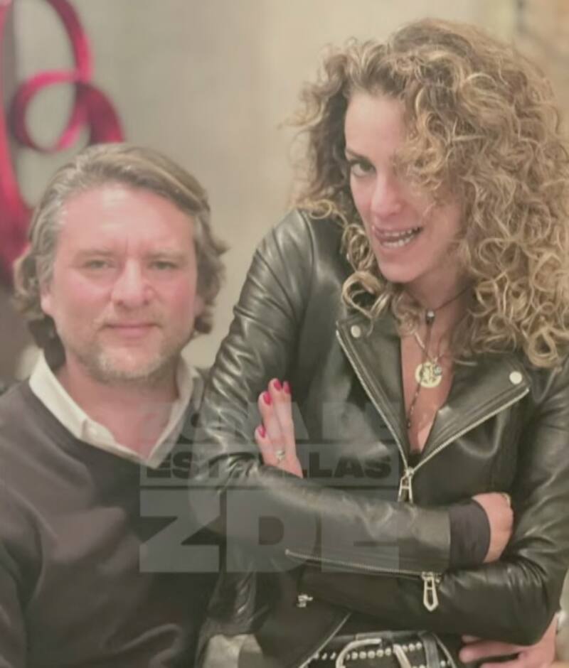 Titi Ahubert y Gustavo Eitel, su excuñado. Habrían tenido fugaz romance.