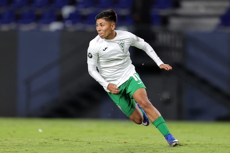 El atacante fue el encargado de ejecutar el último lanzamiento de la serie en que Santiago Wanderers derrotó a Flamengo en la final de la Copa Libertadores Sub 20. Foto: Agencia EFE.