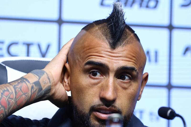 Arturo Vidal no estará ante Sportivo Trinidense.