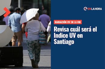 Radiación UV Santiago | Revisa el índice UV para este domingo 24 de abril en la Región Metropolitana