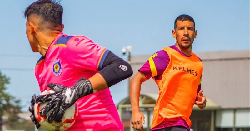 entrenando por Deportes Concepción. Foto: Deportes Concepción en X.