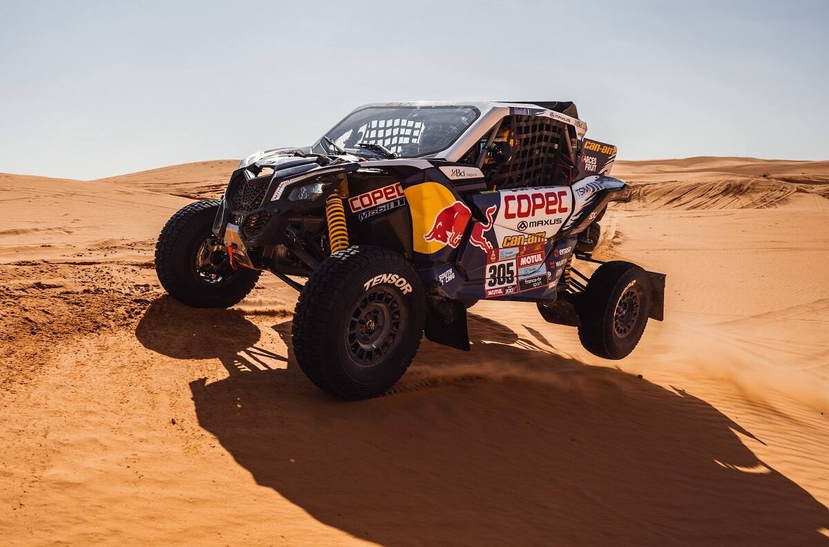 Dakar: Pablo Quintanilla se luce en motos y "Chaleco" López ya se prueba la corona