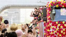 VIDEO | Carnaval desatado en Corea del Norte para recibir a las campeonas del mundo