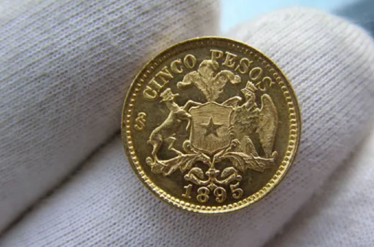 Numismática: Esta es la moneda de $5 que se vende en casi $400.000