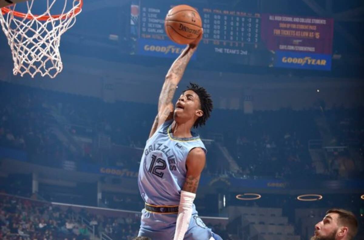 La increíble jugada de Ja Morant en la NBA que da la vuelta al mundo
