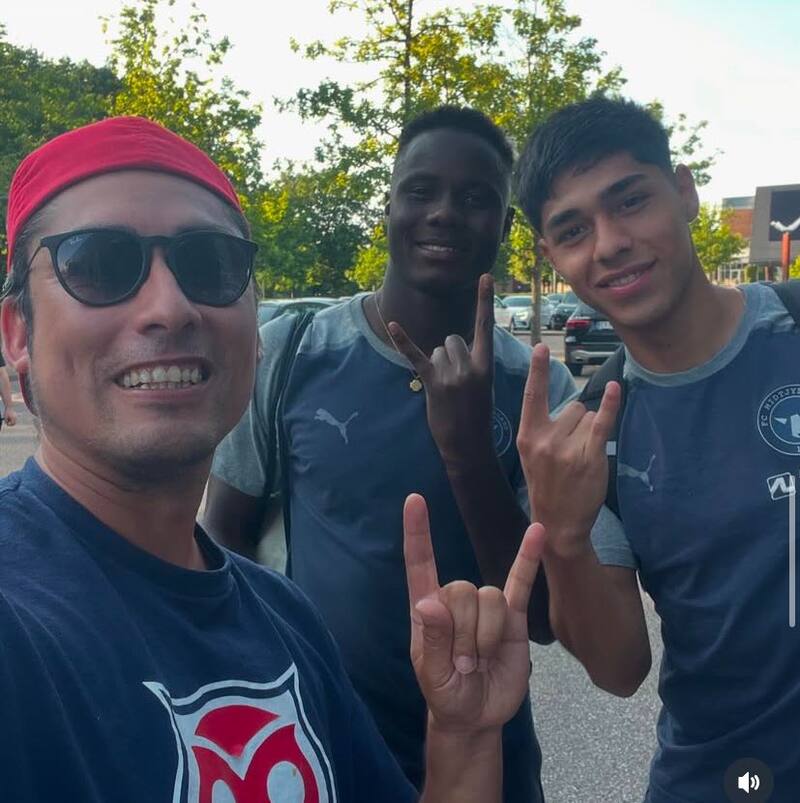 Darío Osorio y Franculino Dju.